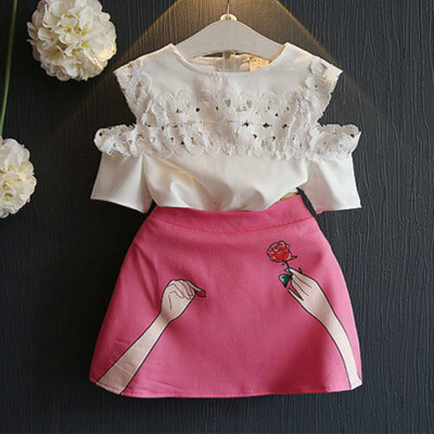 Girls clothing Girls Sets Summer Childrens clothing Girls Clothing Sets T-shirtSkirt Children Suit kids clothing
Girls clothing Girls Sets Summer Childrens clothing Girls Clothing Sets T-shirtSkirt Children Suit kids clothing