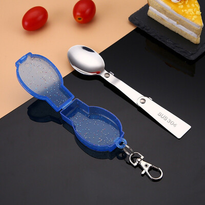 Portable folding tableware Stainless Steel Simple Spoon Tableware Creative Dinnerware Sets
Portable folding tableware Stainless Steel Simple Spoon Tableware Creative Dinnerware Sets
