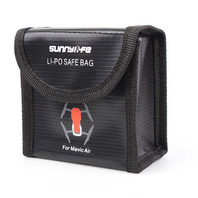 Battery Fireproof Explosionproof Storage Bag Case Safety Medium Size For DJI Mavic AIR Drone 2 Batteries
Battery Fireproof Explosionproof Storage Bag Case Safety Medium Size For DJI Mavic AIR Drone 2 Batteries