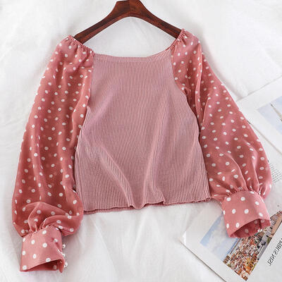Korean Style Sweaters Word Shoulder Stitching Temperament Slim Long-sleeved Sweaters Yellow Code
Korean Style Sweaters Word Shoulder Stitching Temperament Slim Long-sleeved Sweaters Yellow Code