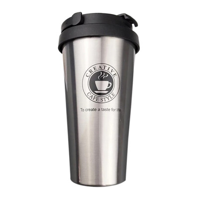 500ml Large Capacity Travel Mug Creative Coffee Cup 304 Stainless Steel Double Wall Vacuum Insulated Wide Mouth Tea Cup with Lid
500ml Large Capacity Travel Mug Creative Coffee Cup 304 Stainless Steel Double Wall Vacuum Insulated Wide Mouth Tea Cup with Lid