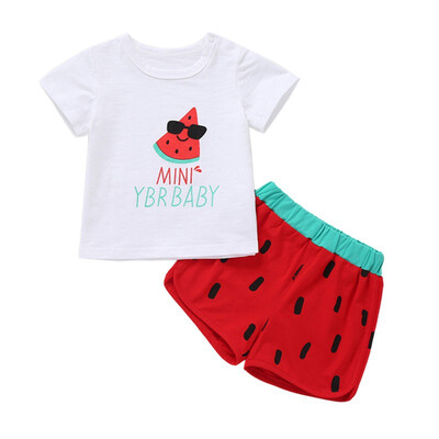 Children Summer Clothes Cotton Short Sleeve Boys Clothes Tops Shorts 2PCS Baby Body Suit Cartoon kids Girls Clothes Set
Children Summer Clothes Cotton Short Sleeve Boys Clothes Tops Shorts 2PCS Baby Body Suit Cartoon kids Girls Clothes Set