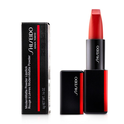 SHISEIDO - ModernMatte Powder Lipstick - 509 Flame Geranium 4g014oz