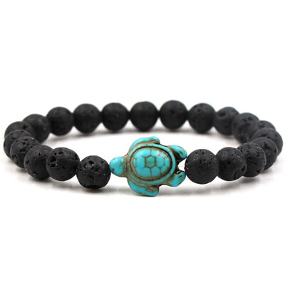 8Mm Black Lava Stone Beads Bracelet Turquoise Sea Turtle Bracelet Beach Jewelry For Men Women Yoga Energy Friendship Bracelet
8Mm Black Lava Stone Beads Bracelet Turquoise Sea Turtle Bracelet Beach Jewelry For Men Women Yoga Energy Friendship Bracelet