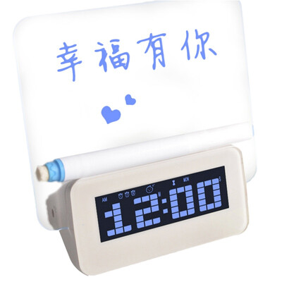 Blue Green light Digital Alarm Clock LED Despertador Fluorescent with Message Board USB 4 Port Hub Desk Table Clock Calendar
Blue Green light Digital Alarm Clock LED Despertador Fluorescent with Message Board USB 4 Port Hub Desk Table Clock Calendar