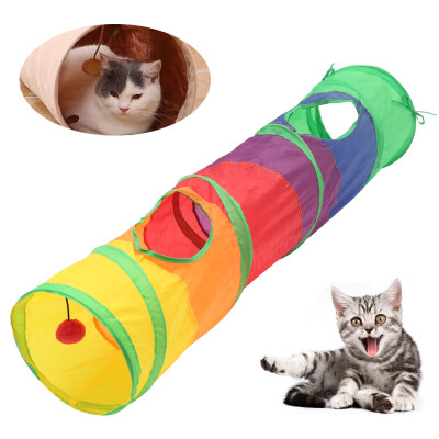 Pet Tunnel Tube Collapsible Toy 2 Way Tunnel Cat Pop Up Tube Toys Pet Rabbit Kitten Play House
Pet Tunnel Tube Collapsible Toy 2 Way Tunnel Cat Pop Up Tube Toys Pet Rabbit Kitten Play House