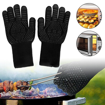 Non-slip Kitchen Cooking Gloves Heat-resistant Barbecue Gloves Extreme Heat Resistant Oven Mitts
Non-slip Kitchen Cooking Gloves Heat-resistant Barbecue Gloves Extreme Heat Resistant Oven Mitts