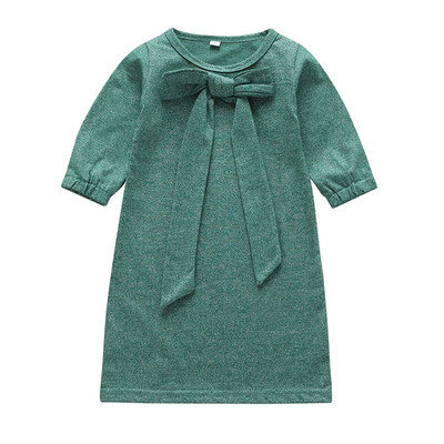 Spring Autumn New Infant Baby Kids Girls Cotton Long Sleeve Dress Casual Fashion Solid Color Bowknot Comfortable Princess Dress
Spring Autumn New Infant Baby Kids Girls Cotton Long Sleeve Dress Casual Fashion Solid Color Bowknot Comfortable Princess Dress