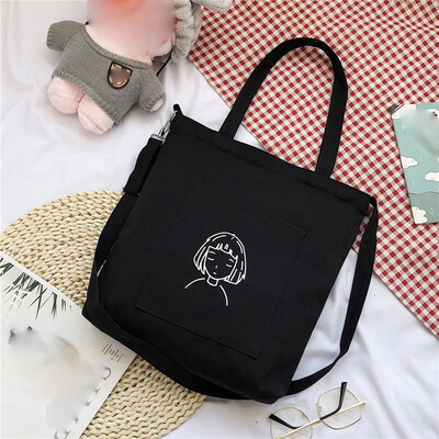 Tailored female Multi-shoulder Bag Canvas Bag Men And Women Couples Crossbody Handbags
Tailored female Multi-shoulder Bag Canvas Bag Men And Women Couples Crossbody Handbags