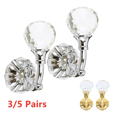 35Pairs Crystal Glass Curtain Holdback Wall Tie Back Hooks Hanger Holder Fashion Accessories
35Pairs Crystal Glass Curtain Holdback Wall Tie Back Hooks Hanger Holder Fashion Accessories