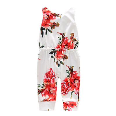 Infant Baby Girls Floral Print Sleeveless Rompers Kids Girls Casual Rompers Jumpsuit for Newborn Clothes
Infant Baby Girls Floral Print Sleeveless Rompers Kids Girls Casual Rompers Jumpsuit for Newborn Clothes