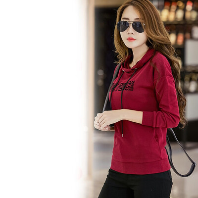 Letter Print Autumn Red Hoodie Women Long Sleeve Hooded Sweatshirt 2018 Fall Pocket Drawstring Hoodies Pullover Sportswear -2XL
Letter Print Autumn Red Hoodie Women Long Sleeve Hooded Sweatshirt 2018 Fall Pocket Drawstring Hoodies Pullover Sportswear -2XL