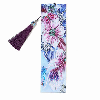 5D DIY Diamond Painting Leather Bookmark Making Kit Special Shaped Diamond Covered With Tassel Pendant For Adults Kids
5D DIY Diamond Painting Leather Bookmark Making Kit Special Shaped Diamond Covered With Tassel Pendant For Adults Kids