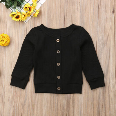 New Autumn Girl\s T-Shirt Solid Color All-match Concise Casual Round Collar Long Sleeve Button Decor T-shirts
New Autumn Girl\s T-Shirt Solid Color All-match Concise Casual Round Collar Long Sleeve Button Decor T-shirts