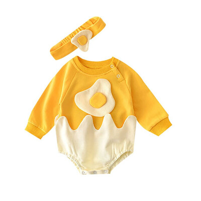 Newly Infant Baby Romper Baby Girl Romper Kids Clothes Baby Clothes Cute Long Sleeve Cartoon Letter Triangle Romper Hairband Set
Newly Infant Baby Romper Baby Girl Romper Kids Clothes Baby Clothes Cute Long Sleeve Cartoon Letter Triangle Romper Hairband Set