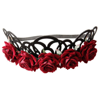 Lady Queen Head Wreath Vintage Crown Red Roses Tiara Headband Halloween Rose Crown Headband Party Masquerade Cosplay
Lady Queen Head Wreath Vintage Crown Red Roses Tiara Headband Halloween Rose Crown Headband Party Masquerade Cosplay