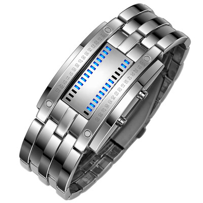 Gobestart SKMEI Fashion Creative Sport Watch Men Stainless Steel Strap LED Display Watches
Gobestart SKMEI Fashion Creative Sport Watch Men Stainless Steel Strap LED Display Watches