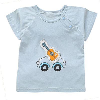 Baby boy girl summer bamboo shirt fiber short-sleeved T-shirt new childrens printing patch T-shirt
Baby boy girl summer bamboo shirt fiber short-sleeved T-shirt new childrens printing patch T-shirt