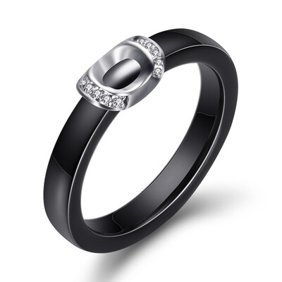 New Arrival Black White Colorful Ring Ceramic Ring For Women With Big Crystal Wedding Band Ring Size 6-10 Gift For Women
New Arrival Black White Colorful Ring Ceramic Ring For Women With Big Crystal Wedding Band Ring Size 6-10 Gift For Women