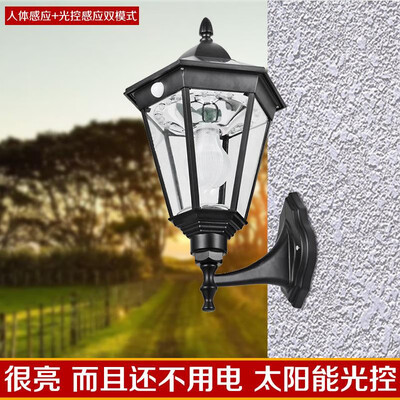 Super bright home waterproof outdoor solar light LED garden light lawn light human body induction landscape light street light
Super bright home waterproof outdoor solar light LED garden light lawn light human body induction landscape light street light
