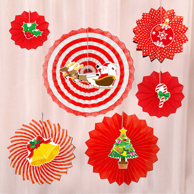 〖Follure〗6 Pcs DIY Christmas Party Hanging Paper Fans Decorations Xmas Santa Party Hangin
〖Follure〗6 Pcs DIY Christmas Party Hanging Paper Fans Decorations Xmas Santa Party Hangin