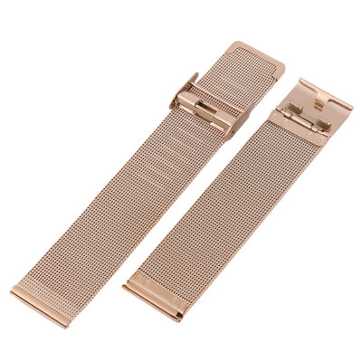 12-24mm Universal Stainless Steel Metal Milanese Watchband Watch Band Strap Bracelet Black Rose Gold Silver
12-24mm Universal Stainless Steel Metal Milanese Watchband Watch Band Strap Bracelet Black Rose Gold Silver