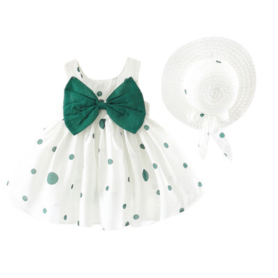 2Pcs Baby Girls Dress Sets Kids Polka Dot Pattern Bow Dresses Casual Sleeveless Tutu Sundress with Beach Hat
2Pcs Baby Girls Dress Sets Kids Polka Dot Pattern Bow Dresses Casual Sleeveless Tutu Sundress with Beach Hat