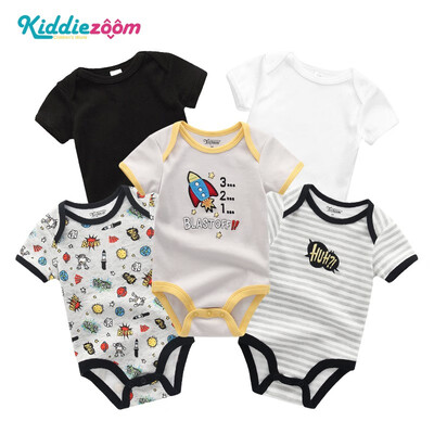 5PCSLot Unicorn Baby Girl Clothes Cotton Babywear Bodysuits One-Piece Baby Boy Clothes Rompers Newborn 0-12M Short Sleeve 
5PCSLot Unicorn Baby Girl Clothes Cotton Babywear Bodysuits One-Piece Baby Boy Clothes Rompers Newborn 0-12M Short Sleeve