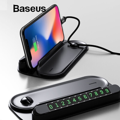 Baseus 2 in 1 Car Phone Holder For iphone Samsung S9 Temporary Parking Number Car Holder For Xiaomi HuaWei
Baseus 2 in 1 Car Phone Holder For iphone Samsung S9 Temporary Parking Number Car Holder For Xiaomi HuaWei