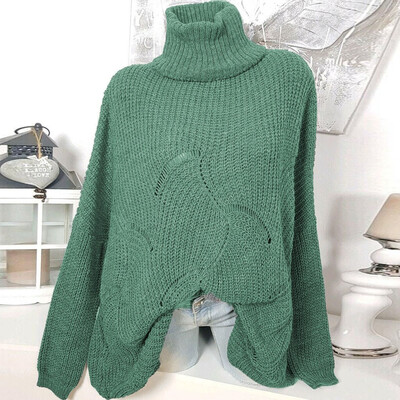 Tailored Women Casual Solid Turtleneck Knitted Hollow out Long Sleeve Sweater Top Blouse
Tailored Women Casual Solid Turtleneck Knitted Hollow out Long Sleeve Sweater Top Blouse