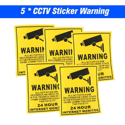 5pcslot Safurance Waterproof Sunscreen PVC CCTV Video Surveillance Security Camera Alarm Sticker 24 Hour Monitor Camera Warning
5pcslot Safurance Waterproof Sunscreen PVC CCTV Video Surveillance Security Camera Alarm Sticker 24 Hour Monitor Camera Warning