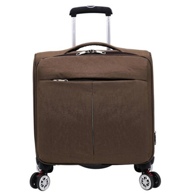 Waterproof Oxford Cloth 18 Inch Luggage Bag Trolley Travel Suitcase with Aluminum Rod Spinner Wheels Carry-ons Men Baggage Bags
Waterproof Oxford Cloth 18 Inch Luggage Bag Trolley Travel Suitcase with Aluminum Rod Spinner Wheels Carry-ons Men Baggage Bags