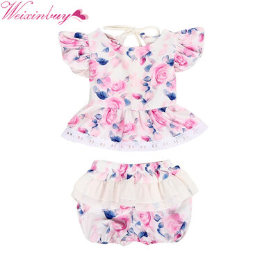 Backless Floral Pullover Dress Bow Briefs 2Pcs Set Clothing 2pcs Summer Sunsuit Outfit Girl New Baby Girls Clothes Sets
Backless Floral Pullover Dress Bow Briefs 2Pcs Set Clothing 2pcs Summer Sunsuit Outfit Girl New Baby Girls Clothes Sets