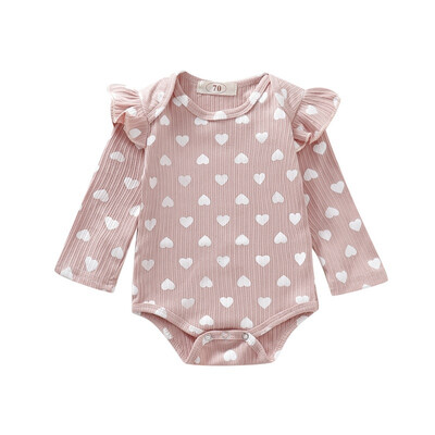 Infant Baby Clothes Autumn Long Flare Sleeve Clothes Lovely Heart Print Bodysuit for Baby Girl Clothes Autumn
Infant Baby Clothes Autumn Long Flare Sleeve Clothes Lovely Heart Print Bodysuit for Baby Girl Clothes Autumn