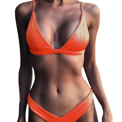 Women Summer New Style Concise Solid Color Sexy Polyester Sleeveless Low Waist Double-Sided Bikinis Set Beach Vacation
Women Summer New Style Concise Solid Color Sexy Polyester Sleeveless Low Waist Double-Sided Bikinis Set Beach Vacation