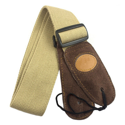 Electric Acoustic Leather Head Guitar Straps Pure Cotton Material Electric Guitar Straps
Electric Acoustic Leather Head Guitar Straps Pure Cotton Material Electric Guitar Straps