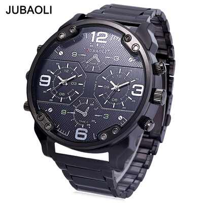 JUBAOLI Men Dual Movt Quartz Watch Decorative Working Sub-dial Stainless Steel Band Wristwatch
JUBAOLI Men Dual Movt Quartz Watch Decorative Working Sub-dial Stainless Steel Band Wristwatch