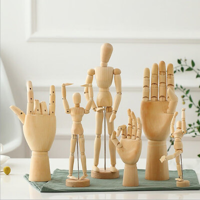 Wooden Art Model Ornaments Wooden Doll Joint Hands Home Living Room Office Desktop Decorations Thinking Symbol
Wooden Art Model Ornaments Wooden Doll Joint Hands Home Living Room Office Desktop Decorations Thinking Symbol