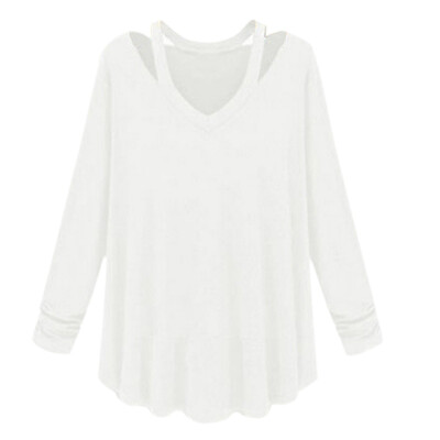 Women Fashion Cotton Soft Long Sleeve V-neck Loose Solid Casual Shirt Tee Tops T-Shirts
Women Fashion Cotton Soft Long Sleeve V-neck Loose Solid Casual Shirt Tee Tops T-Shirts