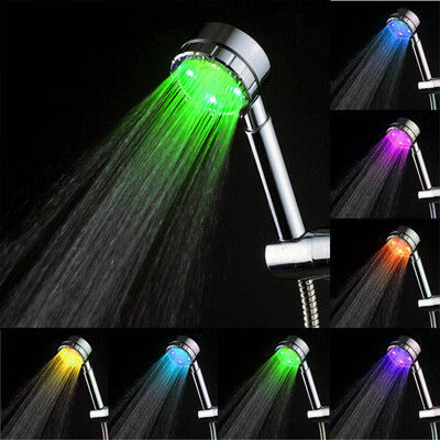 〖Follure〗Romantic Bathroom Sprinkler Colorful LED Light Round Rain Shower Head
〖Follure〗Romantic Bathroom Sprinkler Colorful LED Light Round Rain Shower Head
