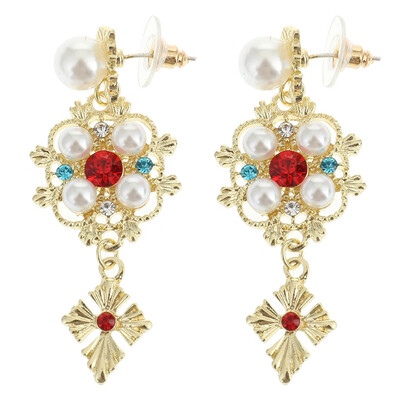 2 Styles Luxury Shiny Rhinestone Love Heart Pearl Flower Drop Earrings For Women Statement Jewelry Brincos Wedding Party Gift
2 Styles Luxury Shiny Rhinestone Love Heart Pearl Flower Drop Earrings For Women Statement Jewelry Brincos Wedding Party Gift