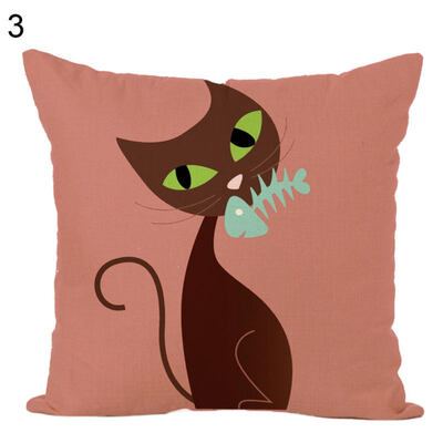 Cute Cat Printed Soft Throw Pillow Case Cushion Cover Sofa Bed Car Home Decor
Cute Cat Printed Soft Throw Pillow Case Cushion Cover Sofa Bed Car Home Decor