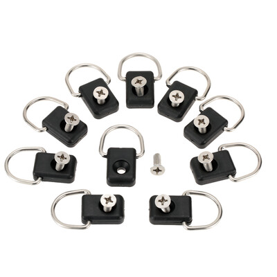 10pcs High Quality Kayak D Rings Outfitting Rigging for Boat Canoe Kayak Accessories
10pcs High Quality Kayak D Rings Outfitting Rigging for Boat Canoe Kayak Accessories