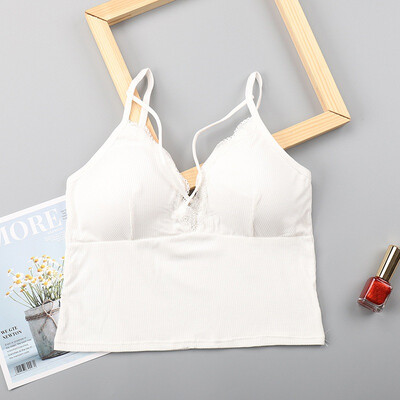 Women Lace Tube Top Sexy Camisole Bralette Sexy Cross Strap Beauty Back Camisole Vest
Women Lace Tube Top Sexy Camisole Bralette Sexy Cross Strap Beauty Back Camisole Vest