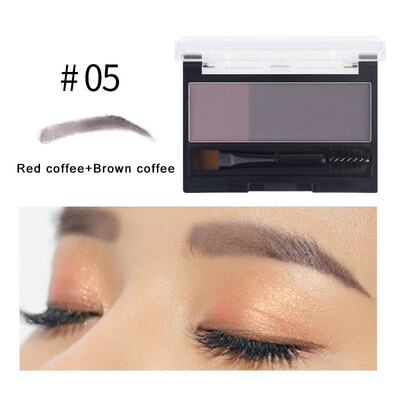 DNM Double Color Eyebrow Powder Makeup Palette Brown Eye Brow Enhancers 3D Eye Brows Shadow With Eyebrow Brush
DNM Double Color Eyebrow Powder Makeup Palette Brown Eye Brow Enhancers 3D Eye Brows Shadow With Eyebrow Brush