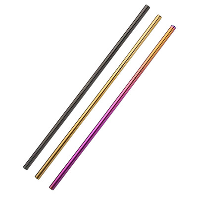 4pcs Multicolor 105inch Reusable Drinking Straws Eco-friendly Stainless Steel Straight Straws Random Color
4pcs Multicolor 105inch Reusable Drinking Straws Eco-friendly Stainless Steel Straight Straws Random Color