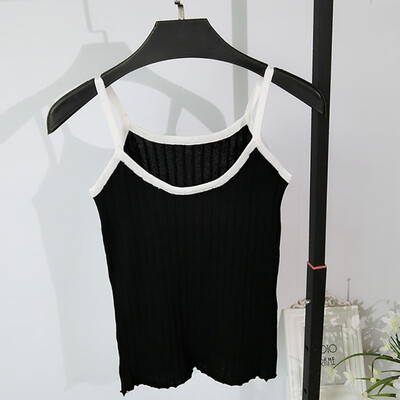 Women clothes Solid Knitted Tank Top Sleeveless Patchwork Casual Vest One pieces Lady Sexy Camis Tops
Women clothes Solid Knitted Tank Top Sleeveless Patchwork Casual Vest One pieces Lady Sexy Camis Tops