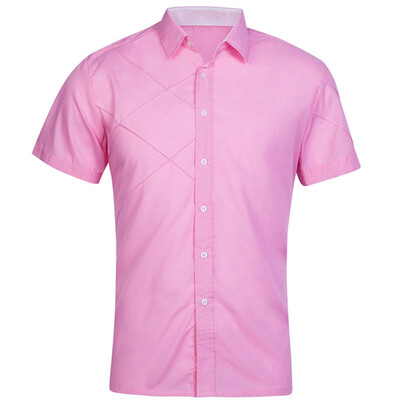 2018 Summer New Mens Shirt Fashion Brand Men Cotton Short Sleeves Dress Shirt Turn-down Collar Cardigan Shirt Men Clothes
2018 Summer New Mens Shirt Fashion Brand Men Cotton Short Sleeves Dress Shirt Turn-down Collar Cardigan Shirt Men Clothes