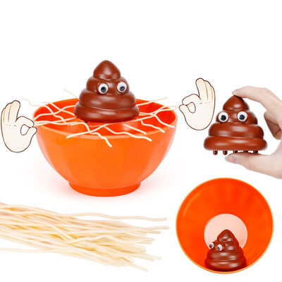 YIWULAShit fall in to the bowl Game Funny Noodle Party Interactive Tabletop Toys 
YIWULAShit fall in to the bowl Game Funny Noodle Party Interactive Tabletop Toys