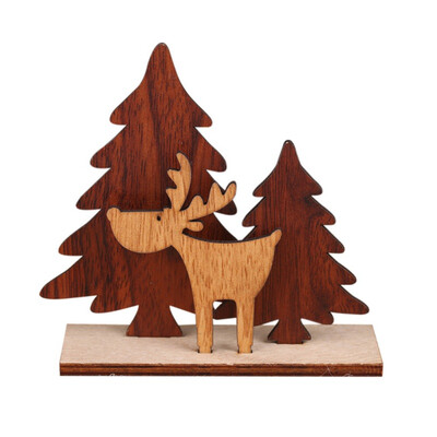Wooden Christmas DIY Decorations Wooden Pendant Elk Christmas Home Party Ornaments
Wooden Christmas DIY Decorations Wooden Pendant Elk Christmas Home Party Ornaments